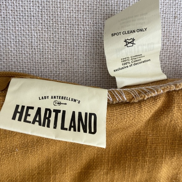 100% Cotton Euro Sham Gold Honey Color Cotton NEW - Picture 8 of 8